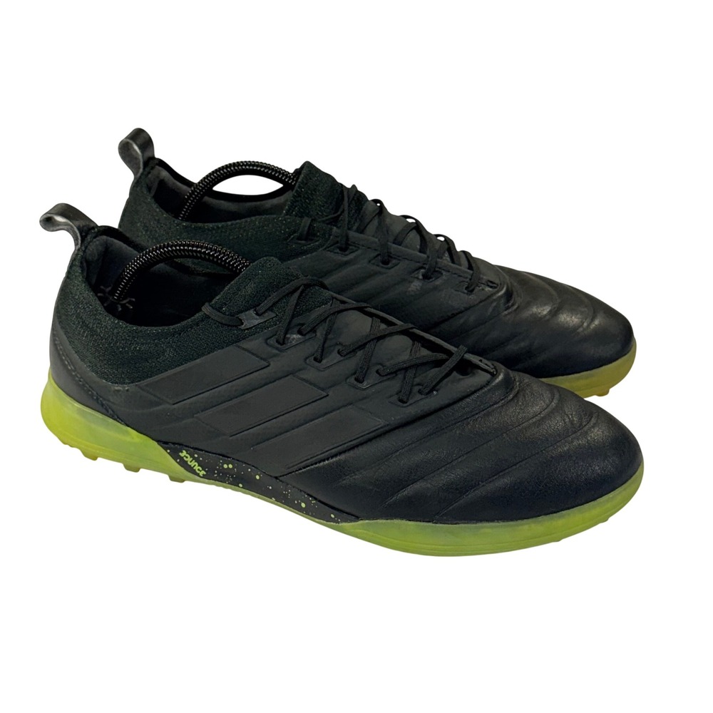 Adidas Copa 19.1 TF Elite Soccer Shoes Mens 11.5 Core Black Solar Yellow AC8206